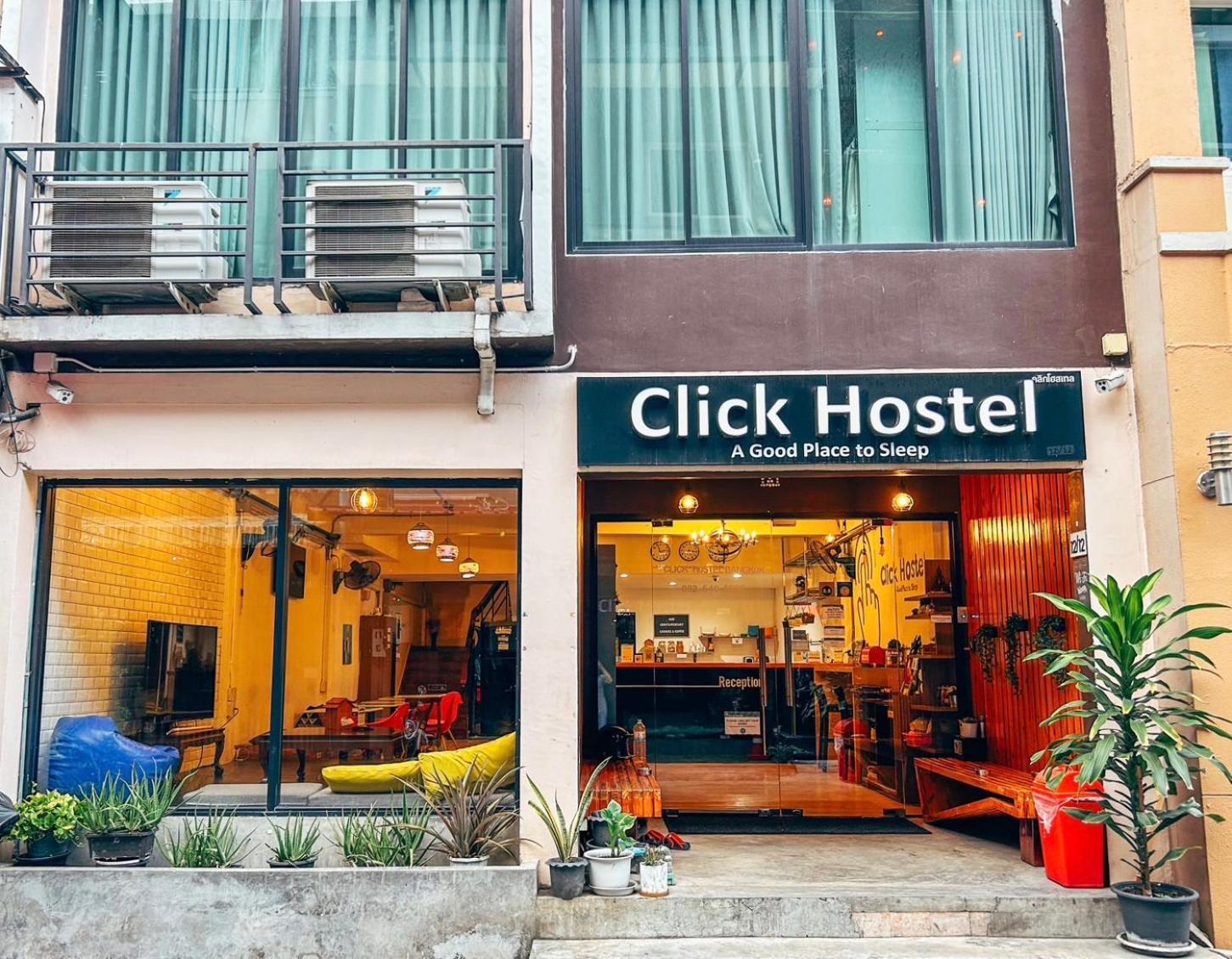 Click Hostel Bangkok Eksteriør bilde